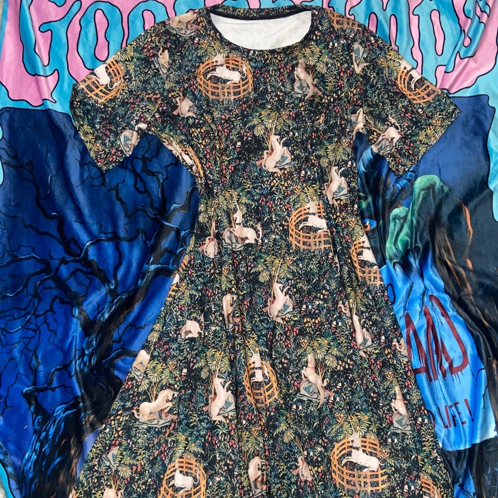 Blackmilk Clothing The Unicorn in Captivity Dress